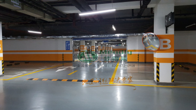 银滩雅苑 巴宜环氧自流平地坪